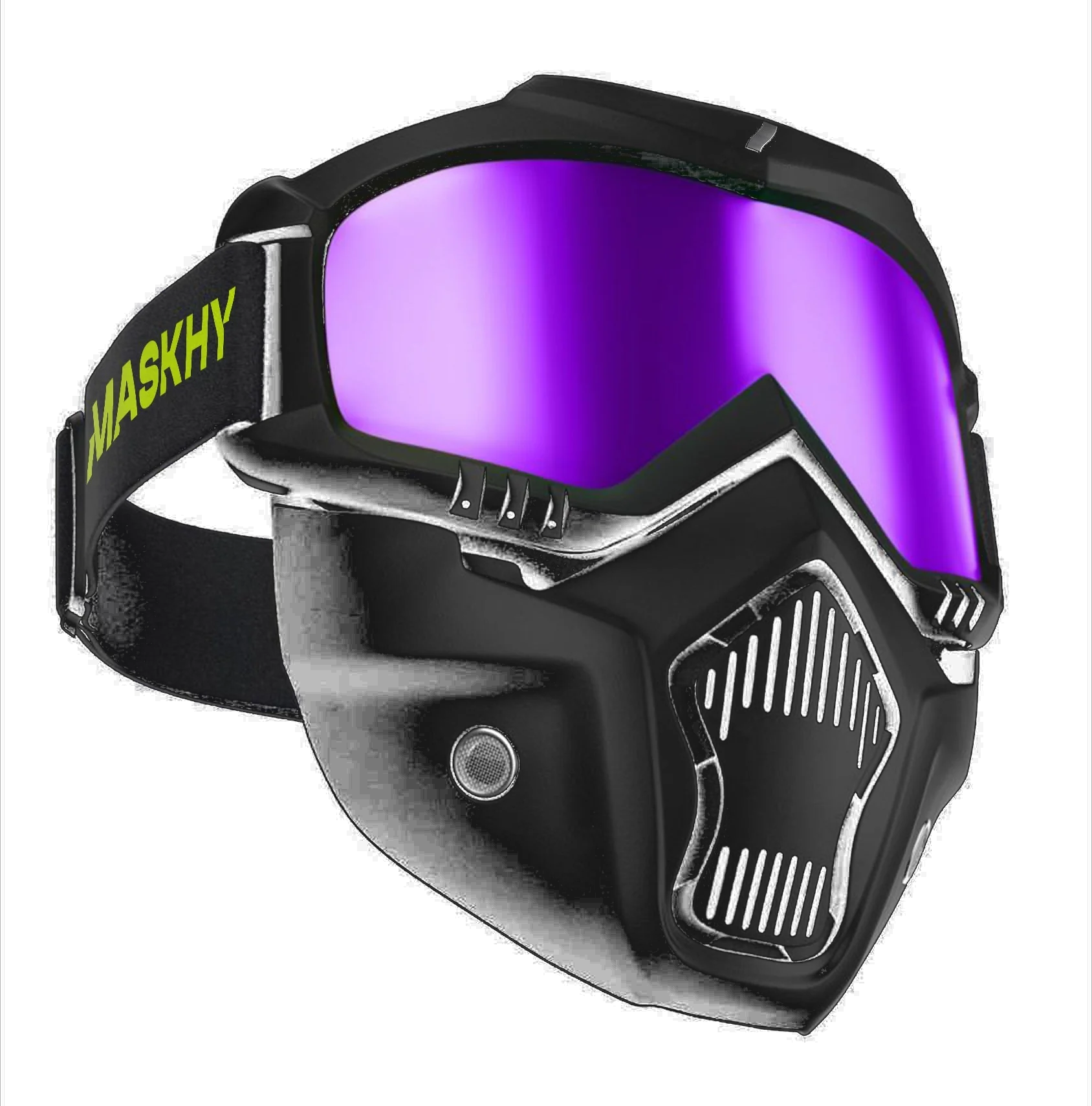 MASKHY Wavy in Black Onyx