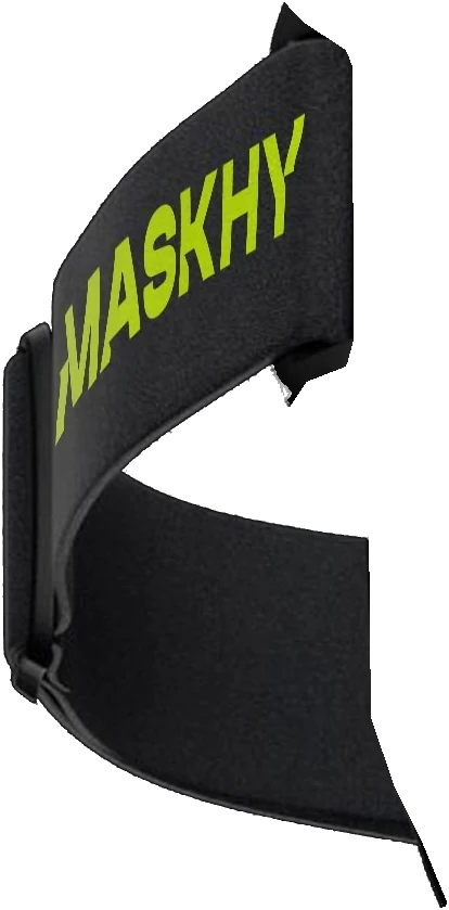 Adjustable strap with the MASKHY logo